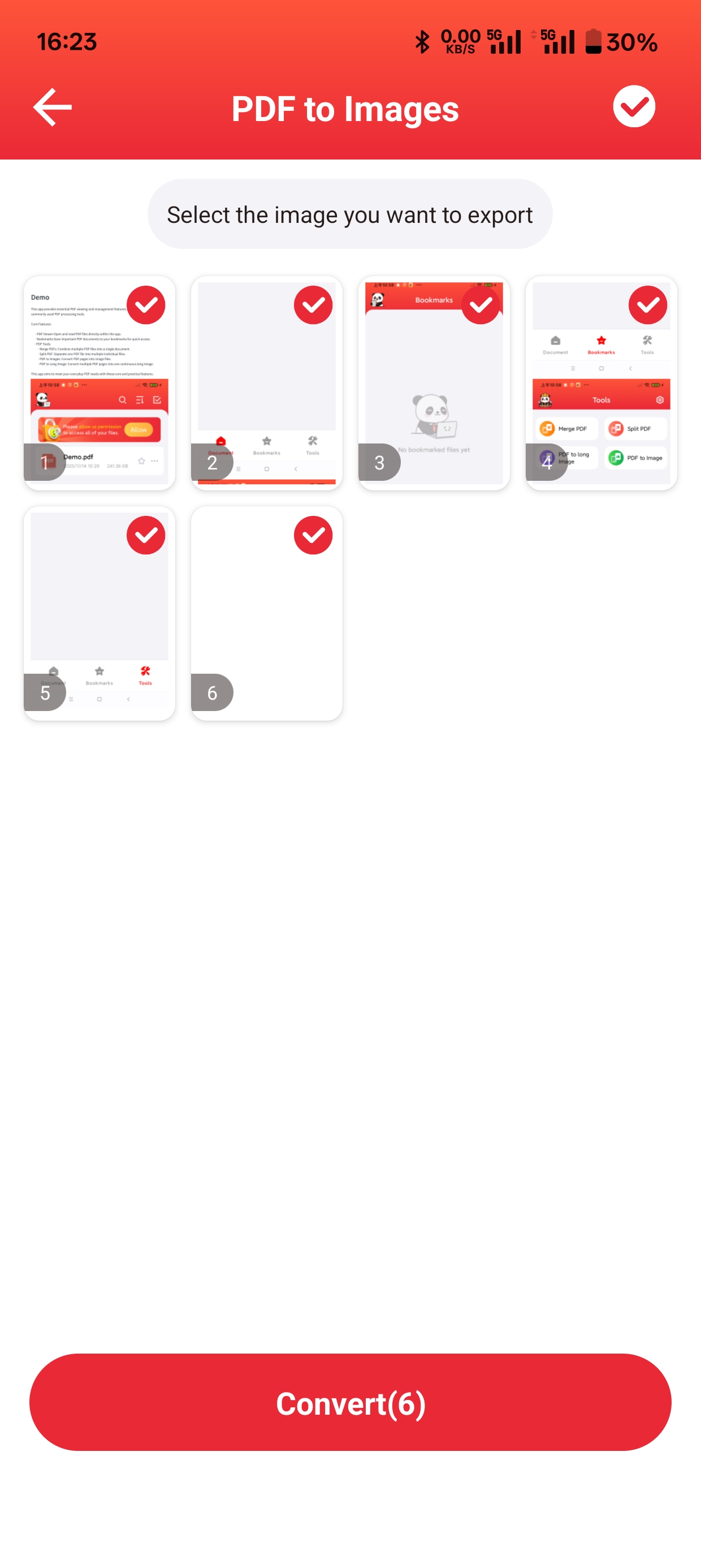 Interface Screenshot 2